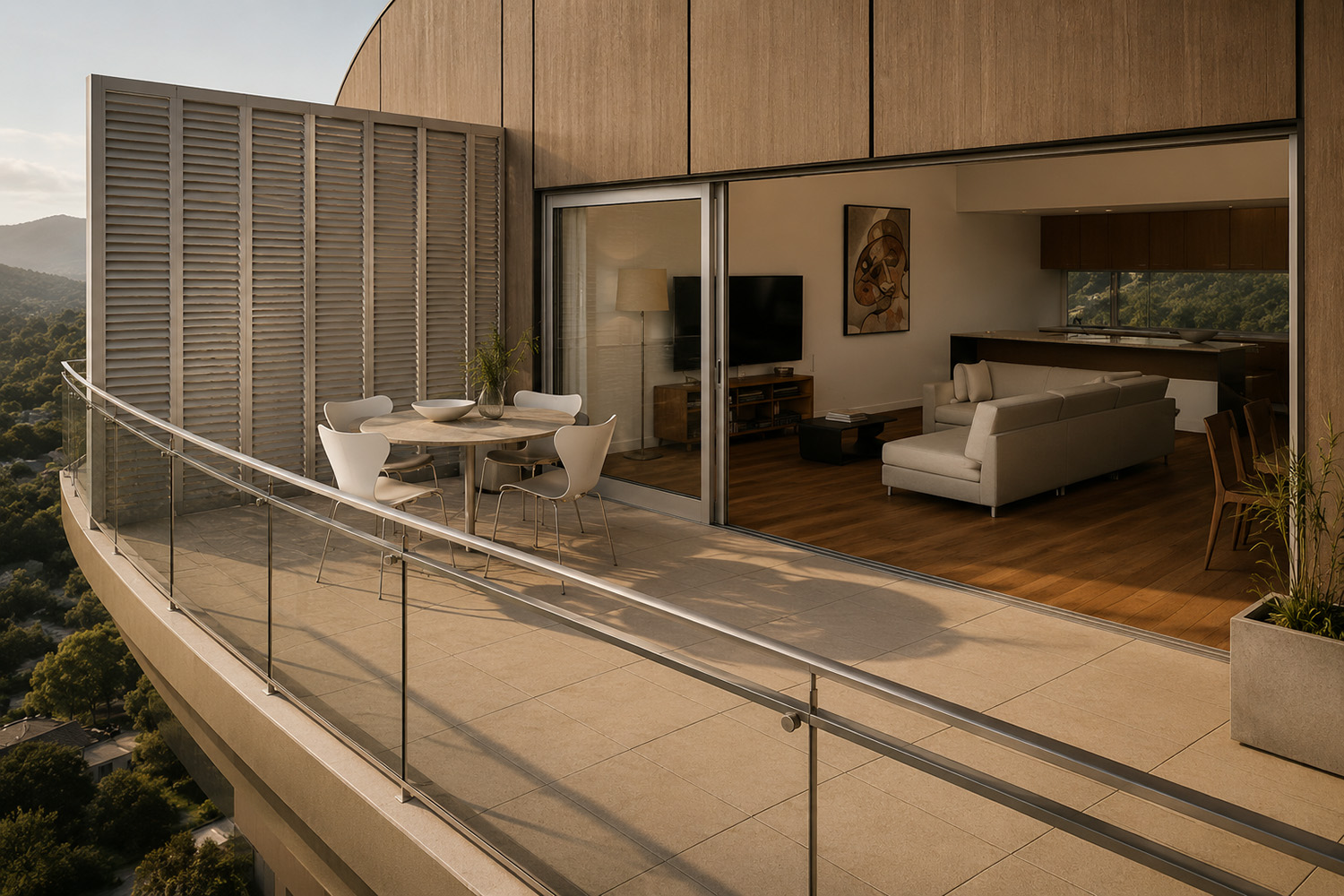 Seventeen Seventy Latitude Complex – Balcony