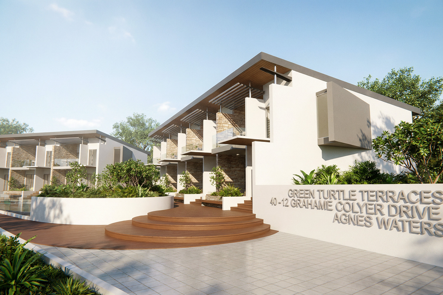 Class 2 Agnes Water Green Turtle Terraces – Entrance