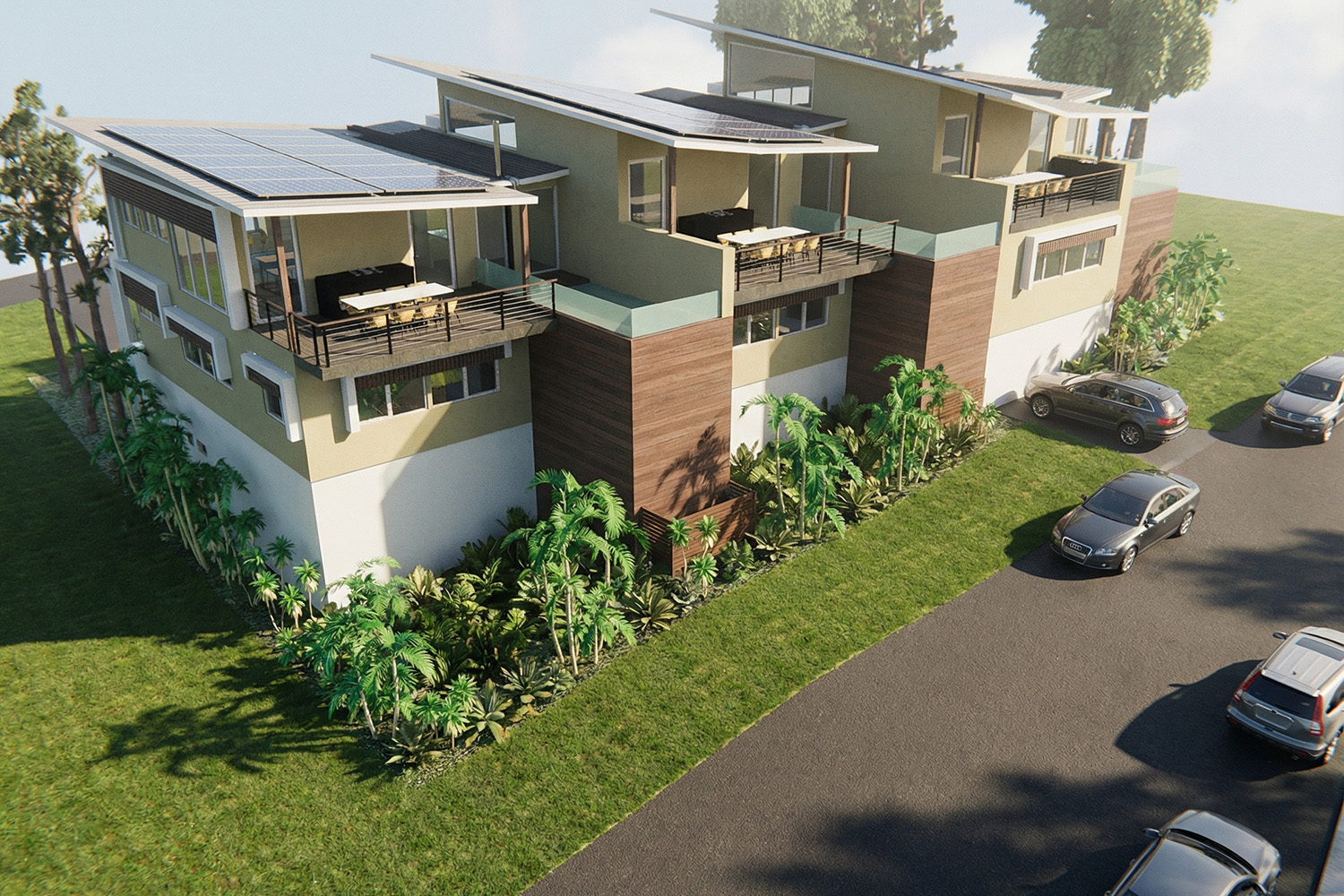 Class 2 apartment building design at 1770.