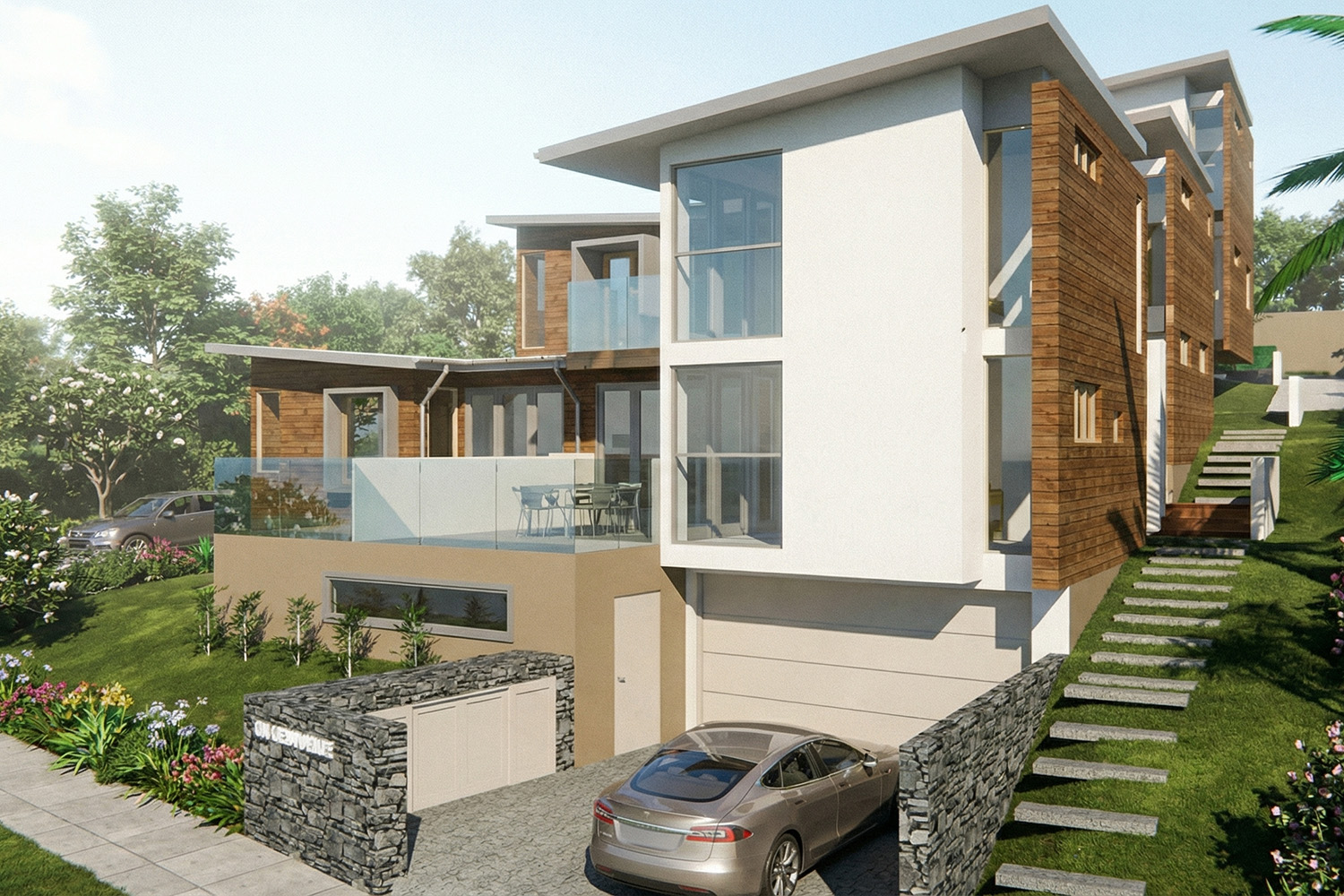 Class 2 apartment building design.