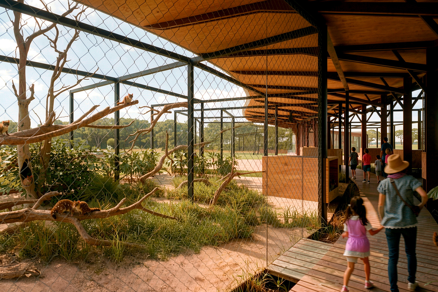Quoll Centre – Viewing Promenade