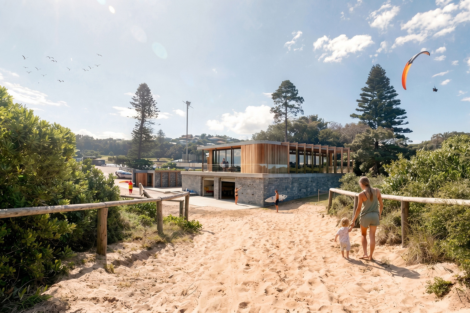 Long Reef Surf Life Saving Club – Beach Path