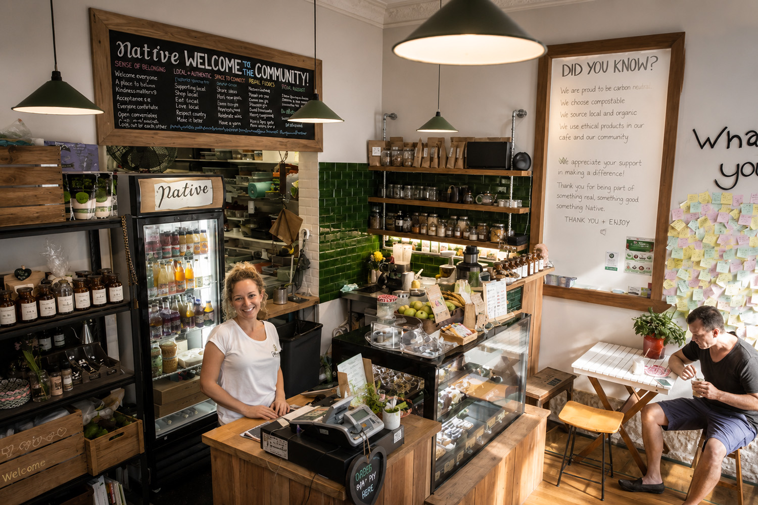 Manly fit-out – Counter