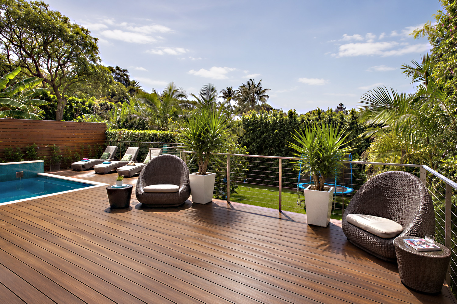Balinese style renovation – Deck and pool