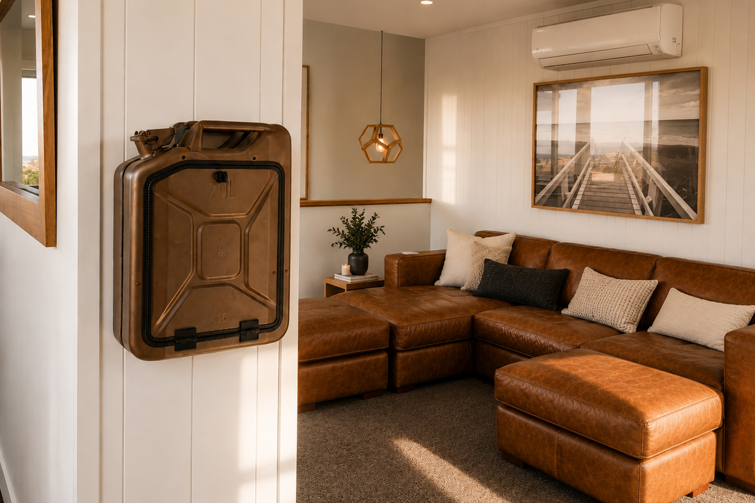 Modern Coastal Architecture – C&C House Freshwater Living Room