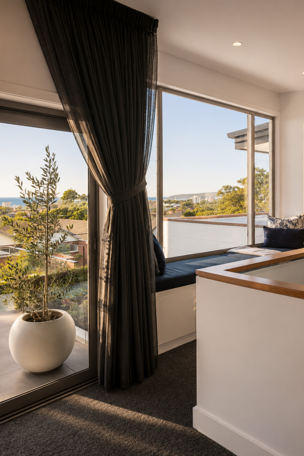 Modern Coastal Architecture – C&C House Freshwater Bench Seat