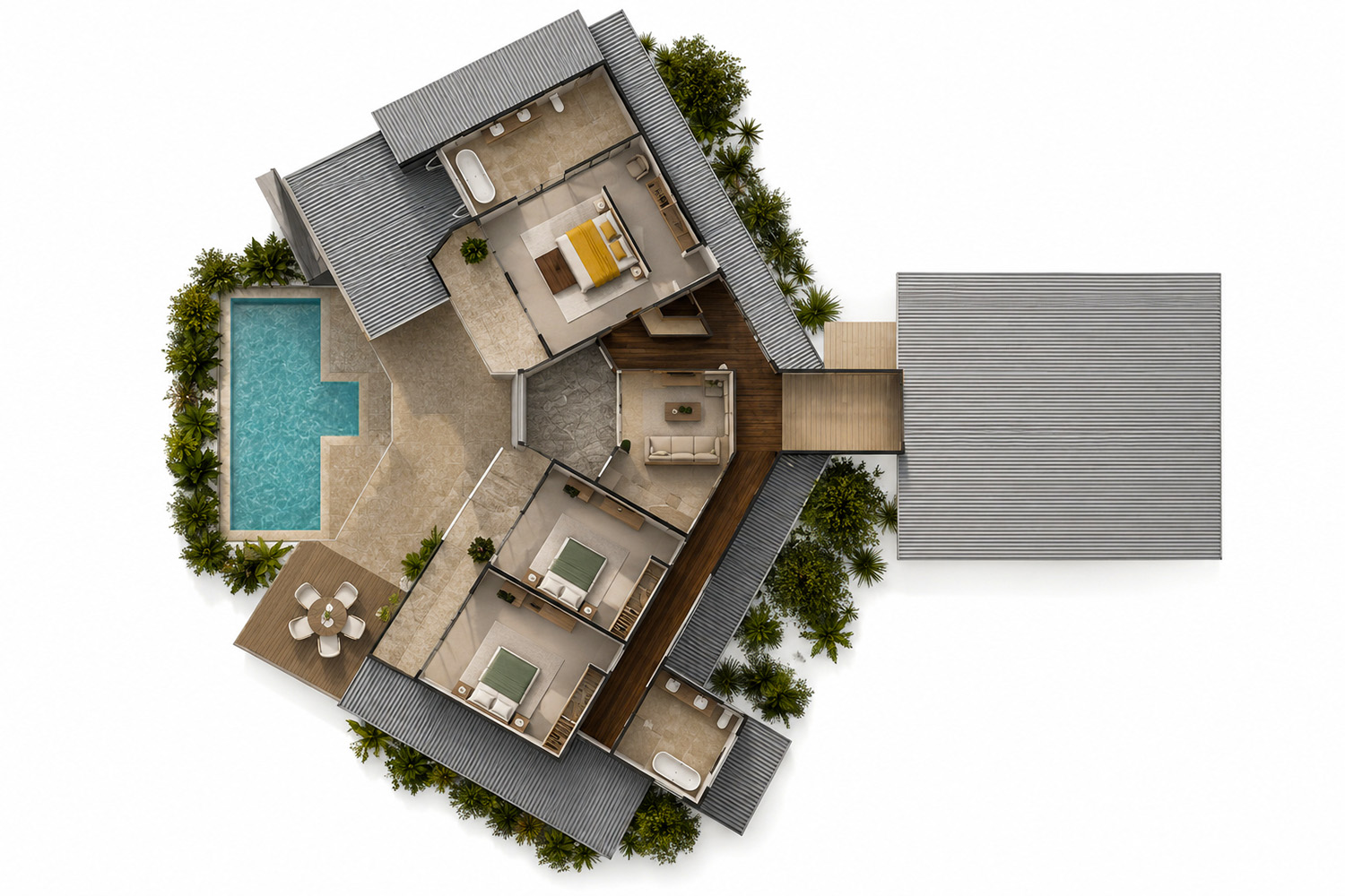 P&V House Terrey Hills – Upper Level Section