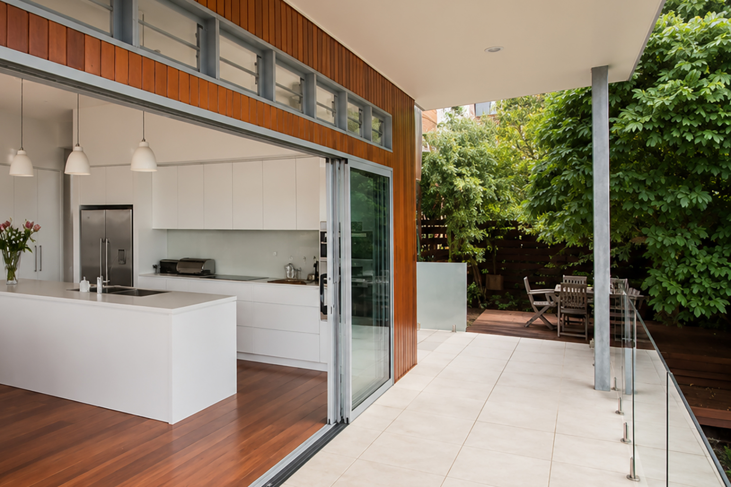 G&S House Beacon Hill – Living Area and Balcony