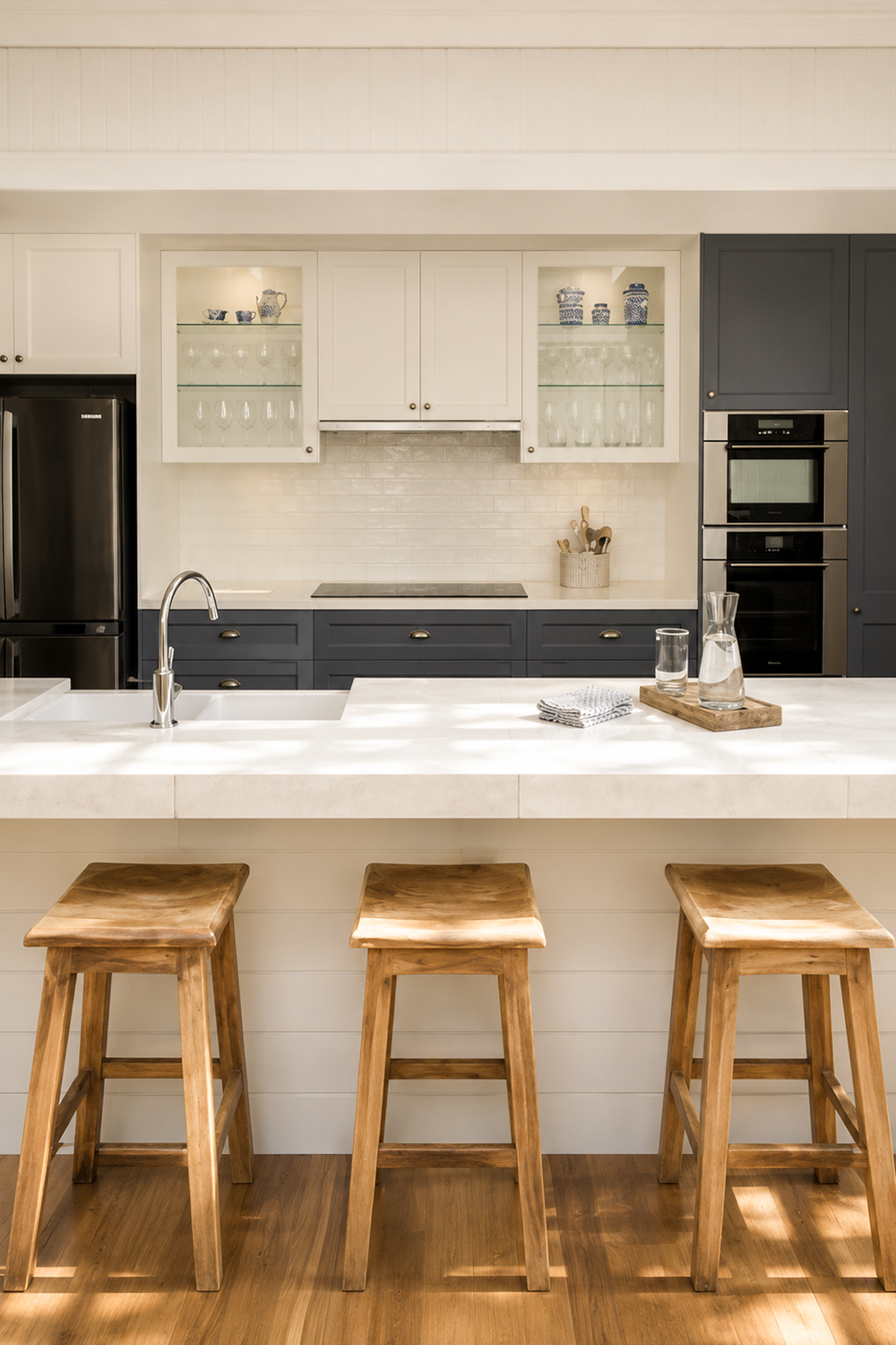 Hamptons Style Renovation – J&C House Collaroy Kitchen