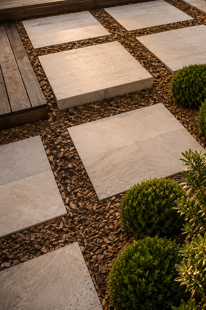 Frenchs Forest Architects – V&C House Garden Paving