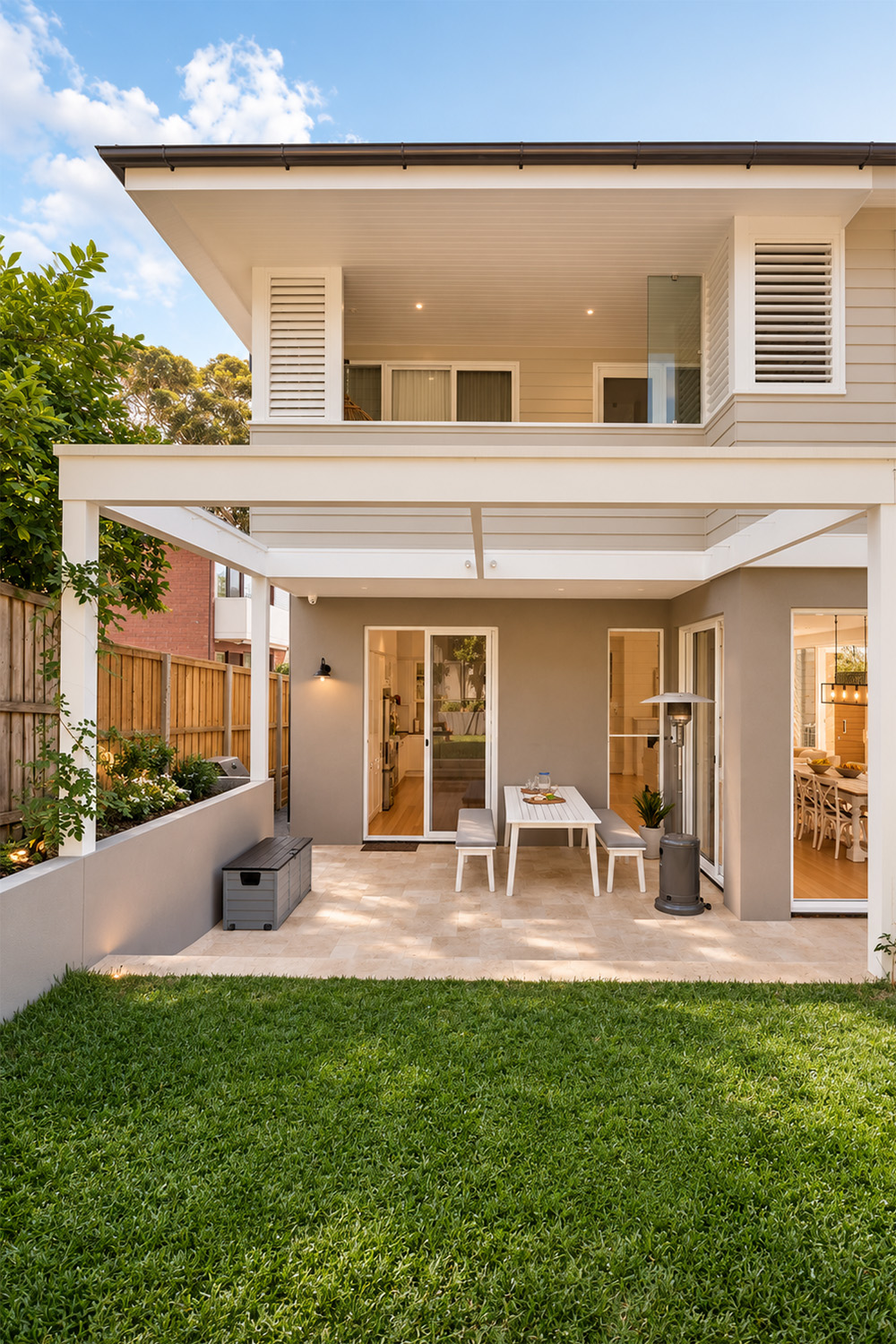 Drummoyne architect – D&N House back lawn