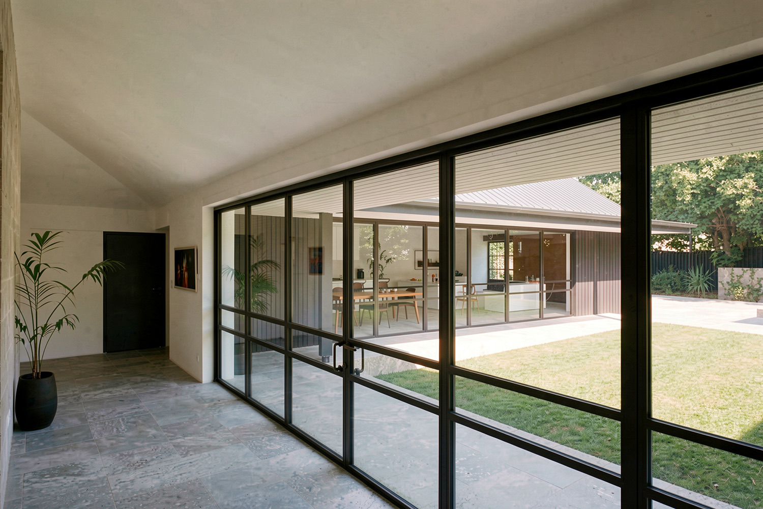 R&F House North Balgowlah Heritage – Corridor View to Courtyard