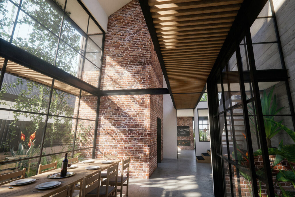 C&D Duplex in Dee Why – Dining Windows