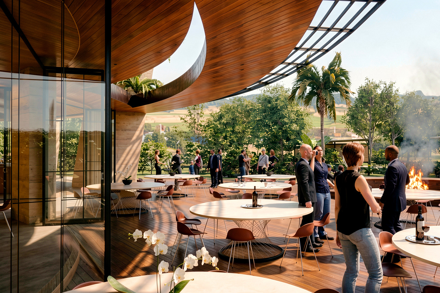 Eco Village Community Retreat – Cafe