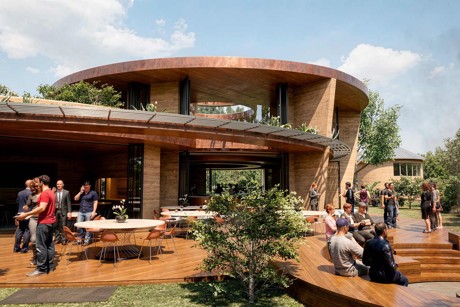 Eco Village Community Retreat – Outdoor area