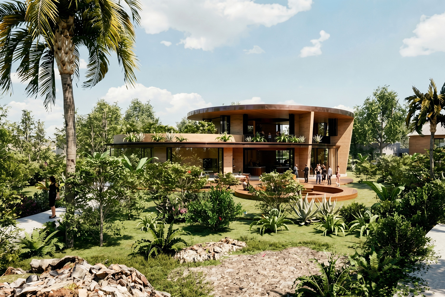 Eco Village Community Retreat – Path