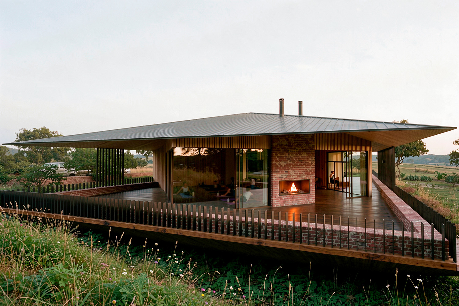Yoga Retreat – External View with Deck