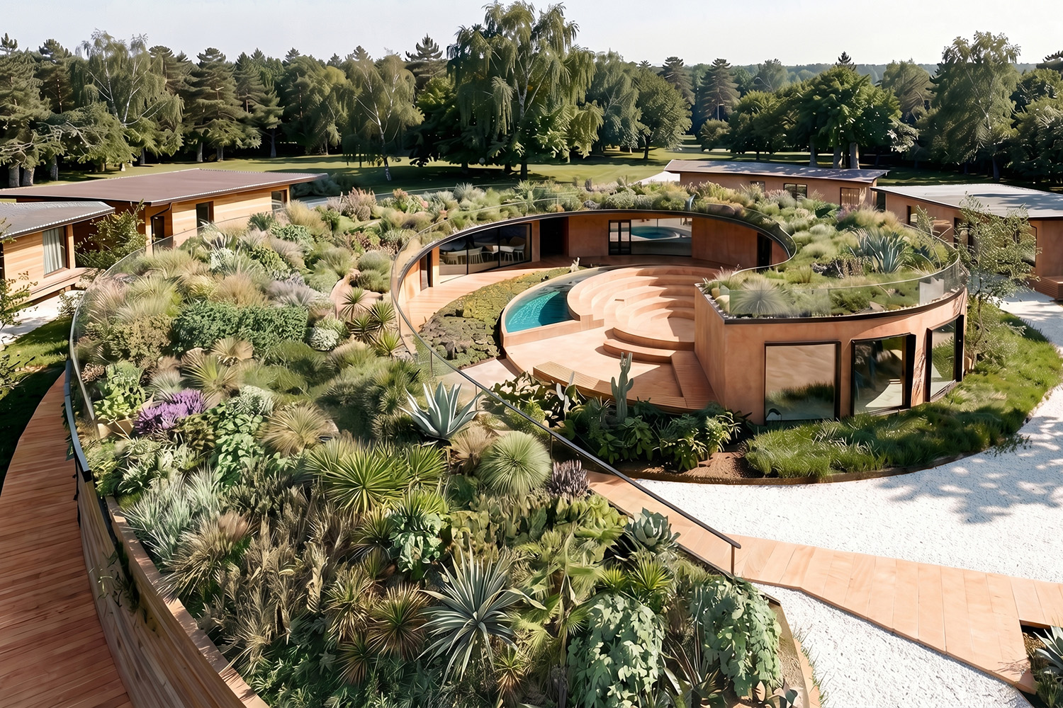 Healing Centre, Byron Bay Hinterland – Rooftop Garden