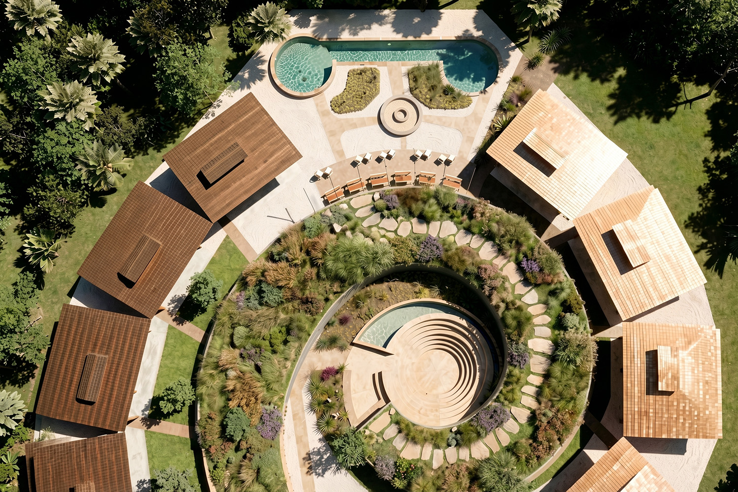Healing Centre, Byron Bay Hinterland – Aerial View