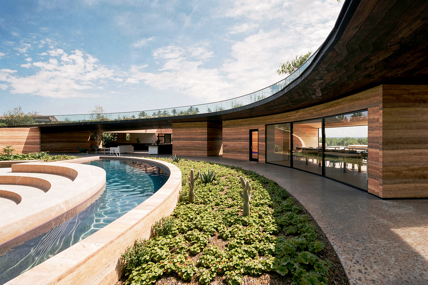 Healing Centre, Byron Bay Hinterland – Courtyard