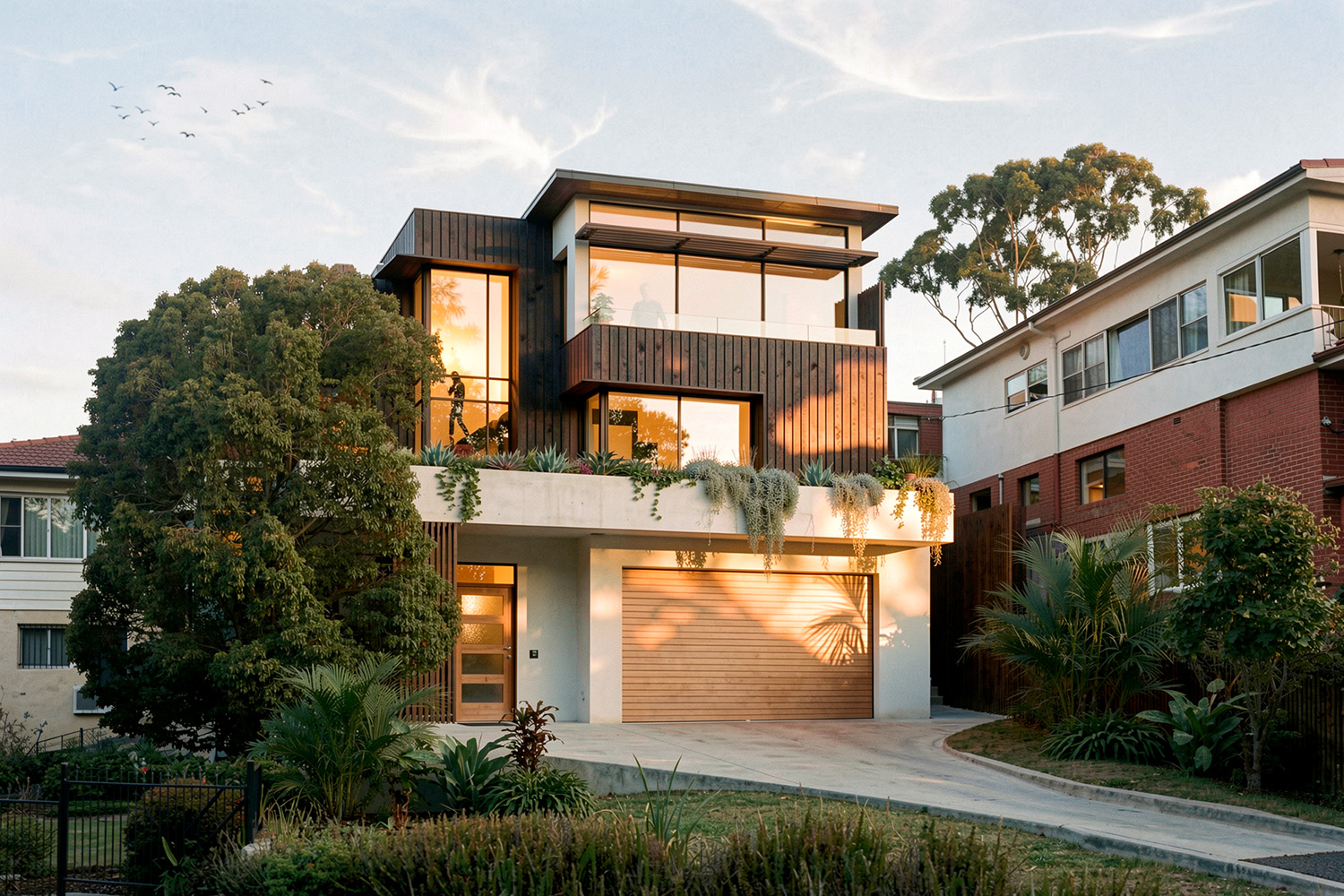 V&C House Manly Vale – Front View.