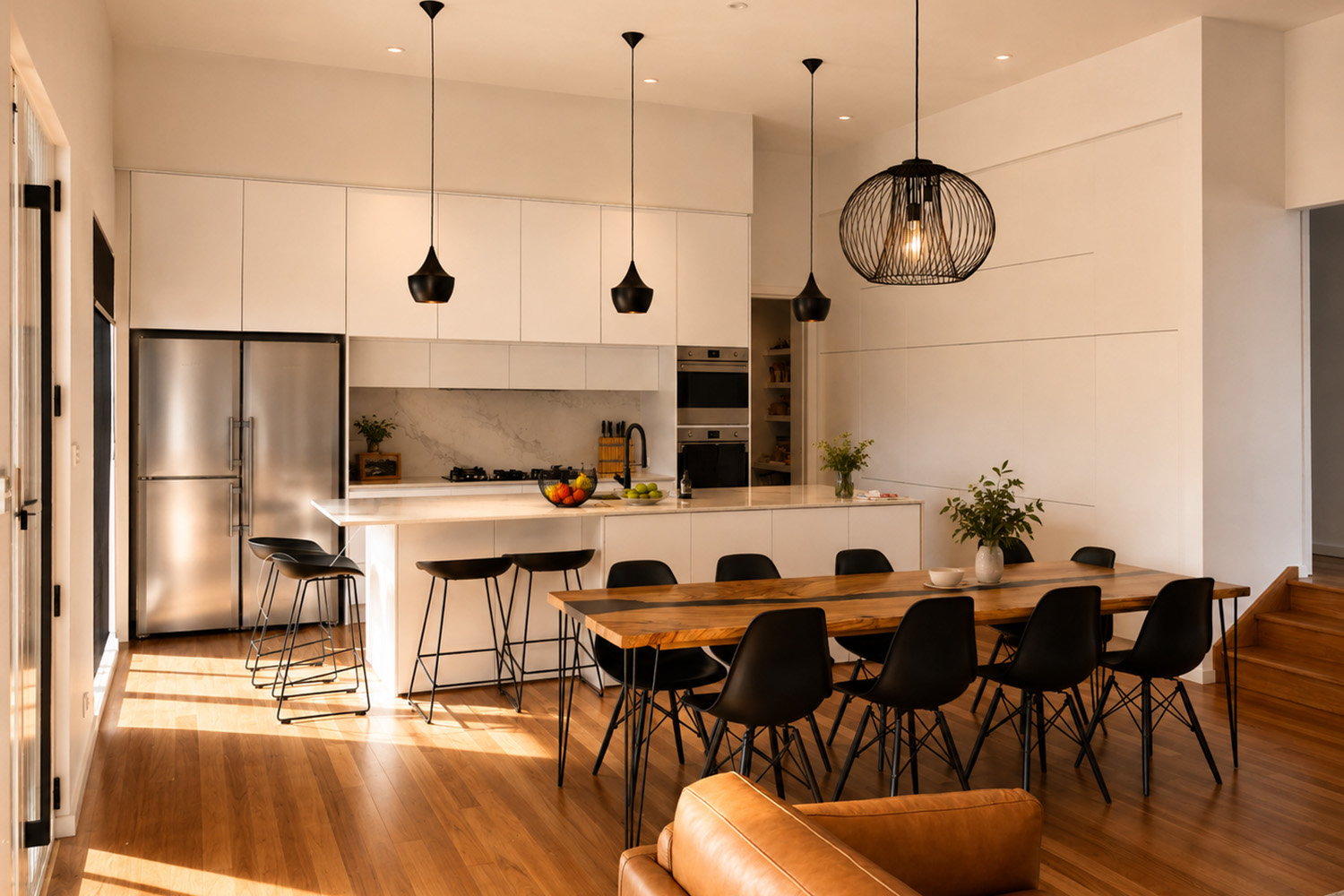 Modern renovation – J&S Seaforth Kitchen and Dining Area