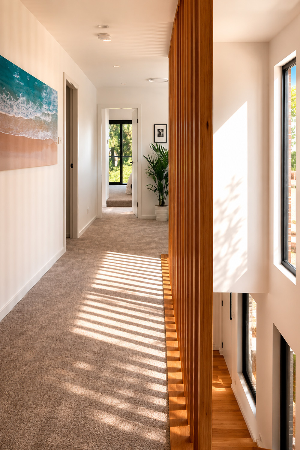 Modern renovation – J&S House Seaforth, Upstairs Corridor