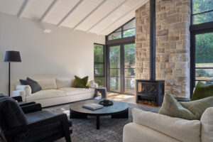 R&L House – View of formal living area from alternate angle