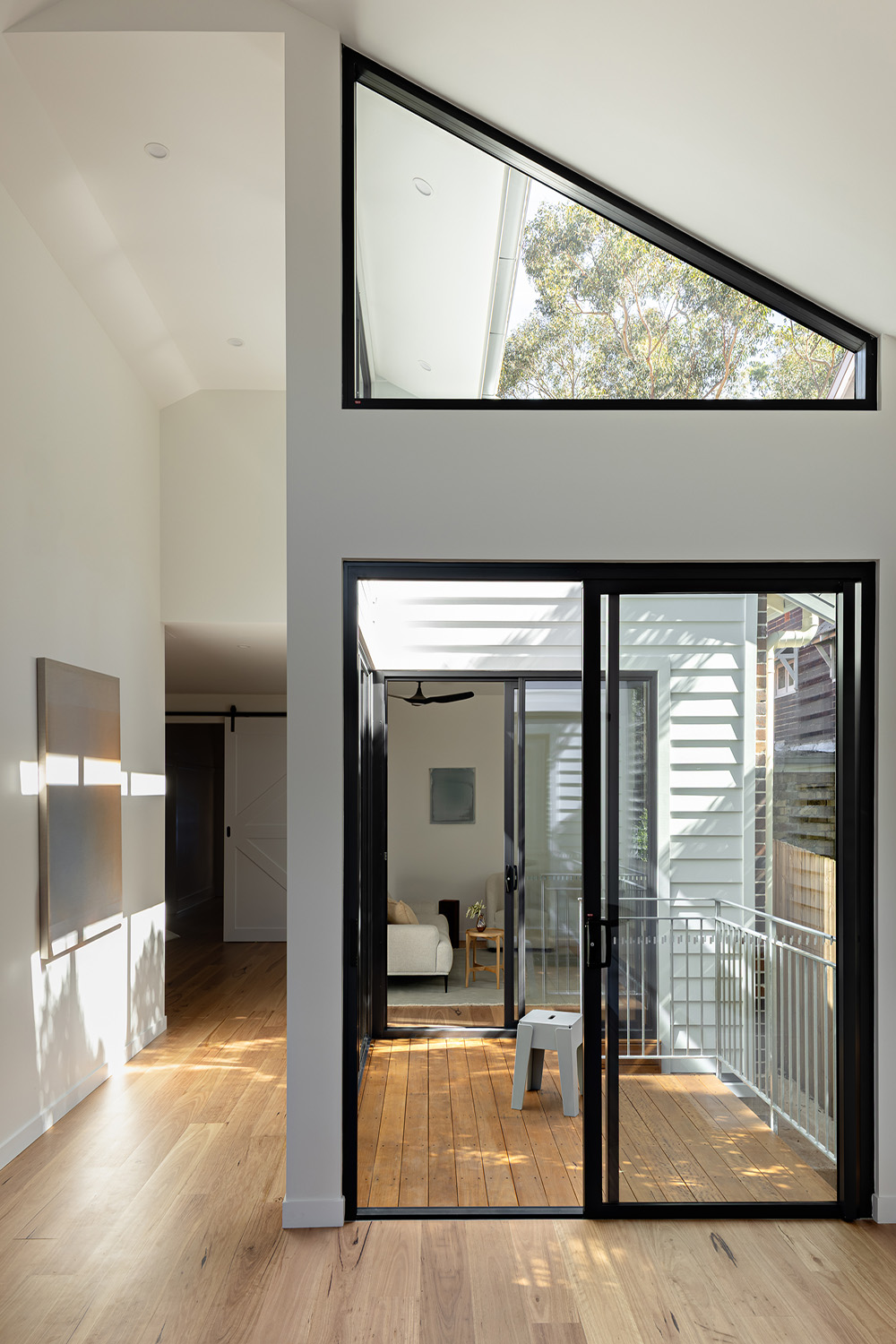 M&D House California bungalow renovation by Archisoul – Light well.