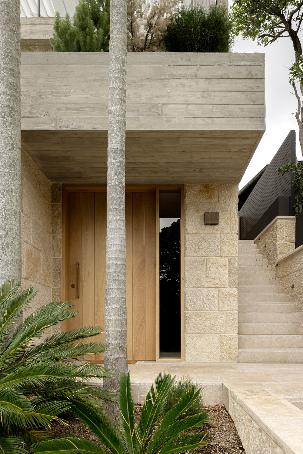Modern coastal interior design – N&H House Front Door.