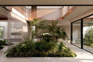 House of the Future Dubai World Design Award Winner – Internal Courtyard Garden