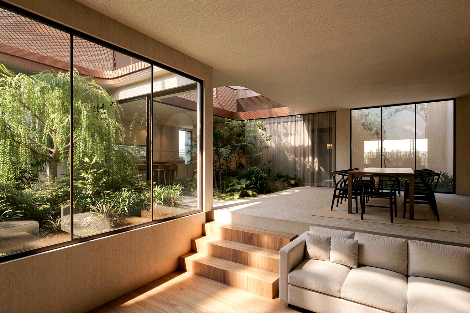 House of the Future Dubai World Design Award Winner – Living/ Dining