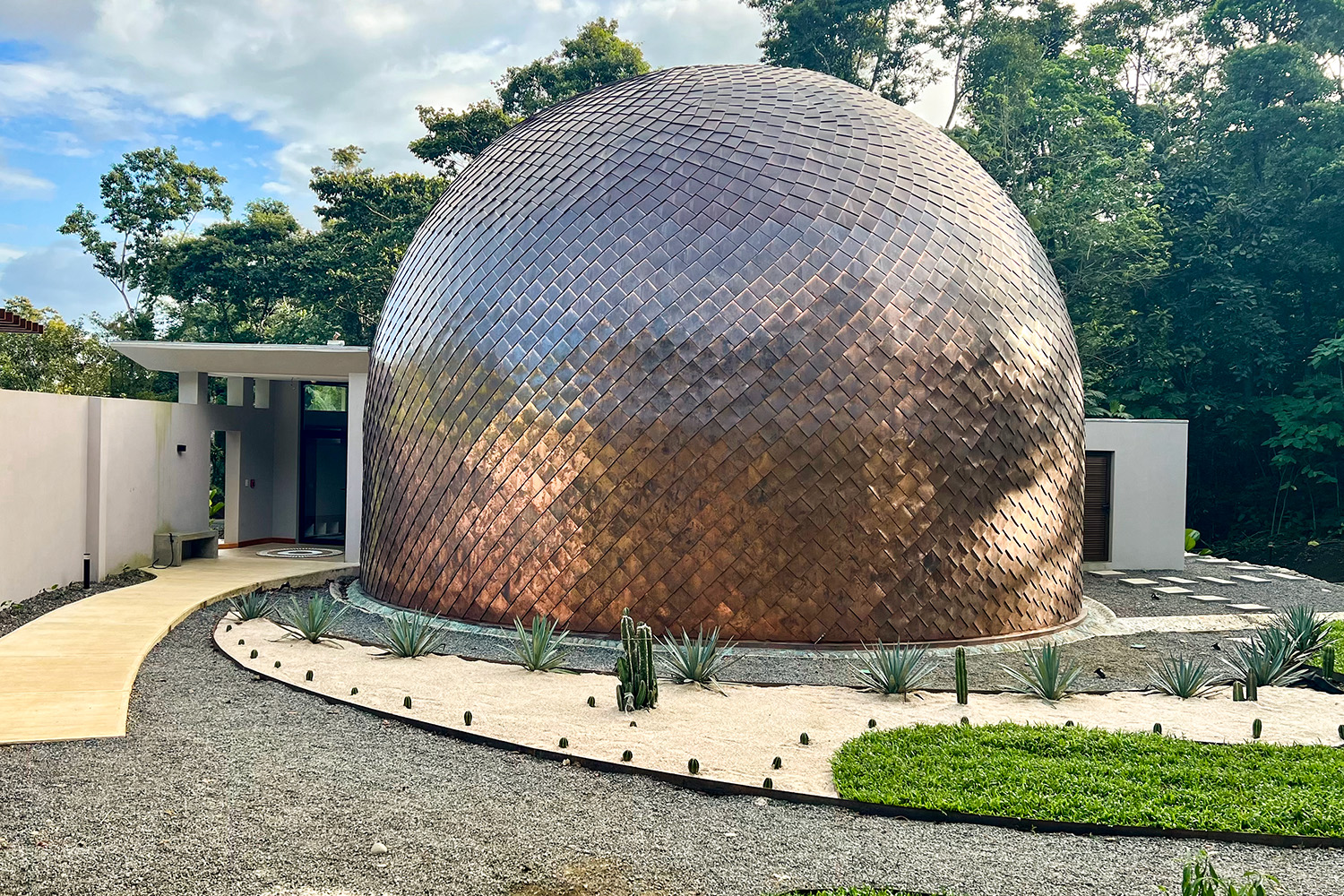 Sound Healing – Frequency Dome Costa Rica, Close View
